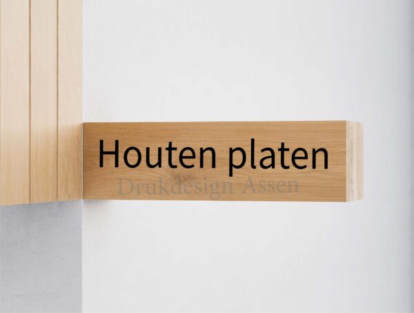 Houten platen