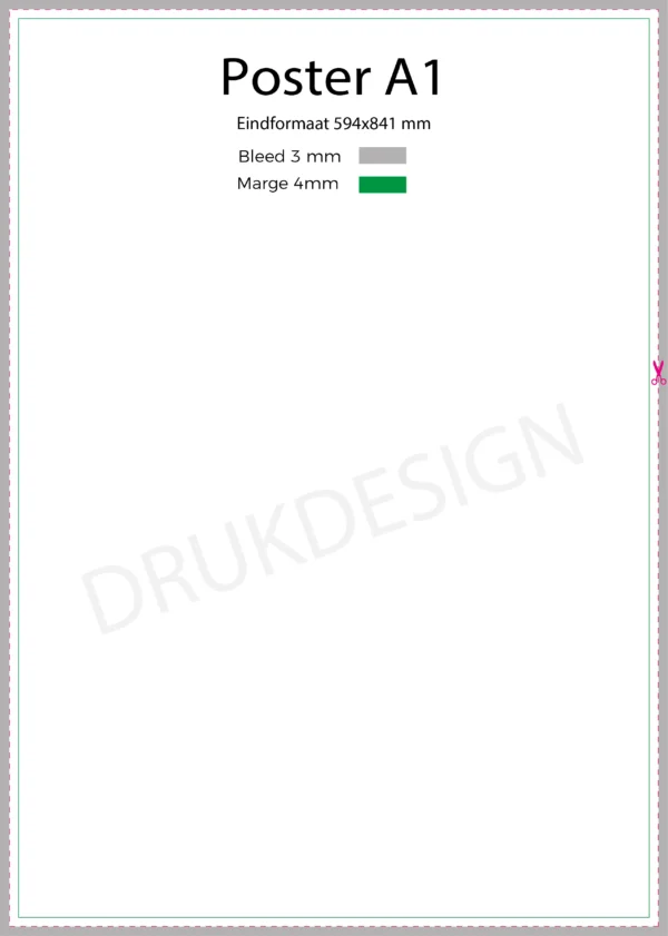 Standaard Posters – A1 en A0 - Afbeelding 3
