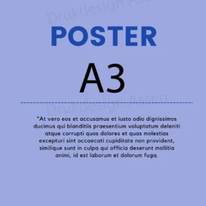 Poster A3
