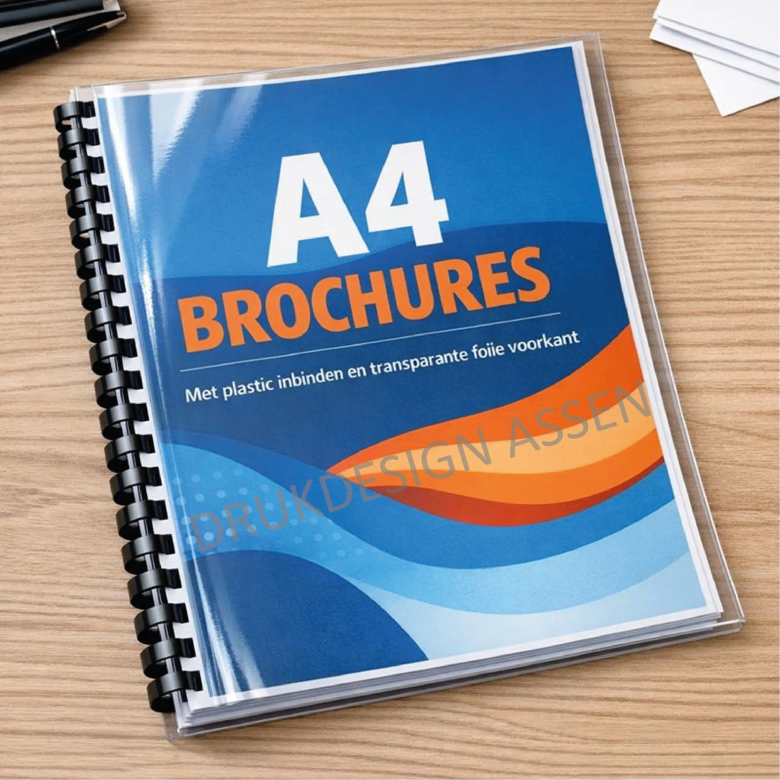 Brochures met plastic inbinden - Afbeelding 2