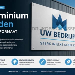 Aluminium borden groot formaat